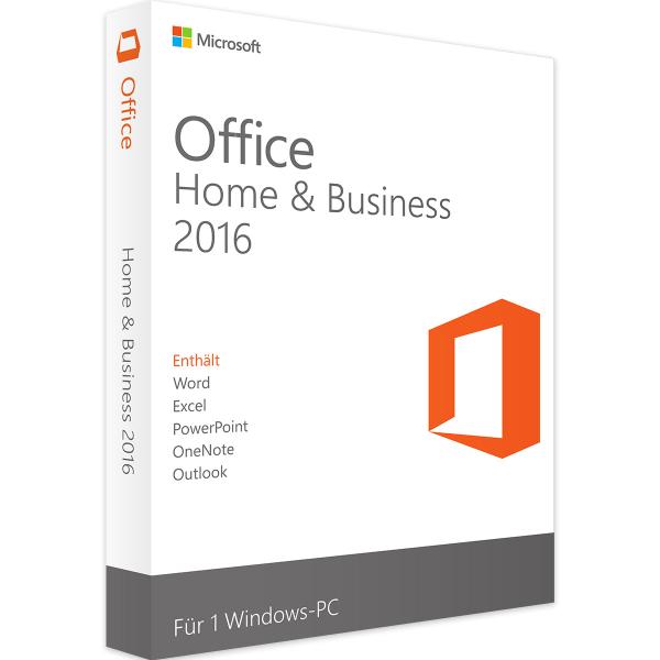 Office 2016 Home and Business für Mac
